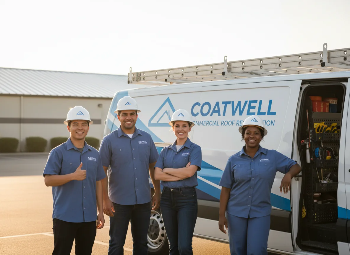 Commercial roof coating company in Plainfield, IA